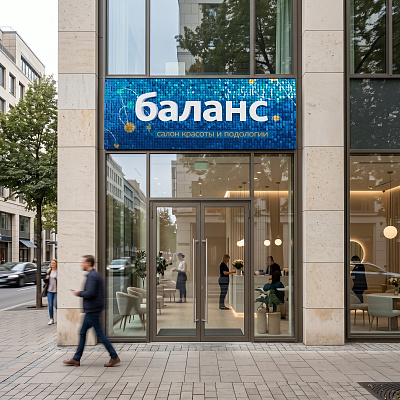 Вывески из пайеток